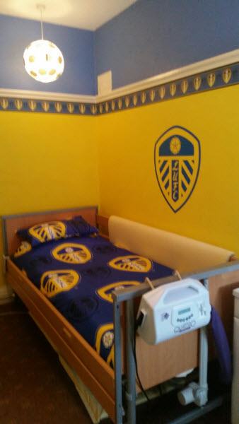 Idris Leeds United Themed Room
